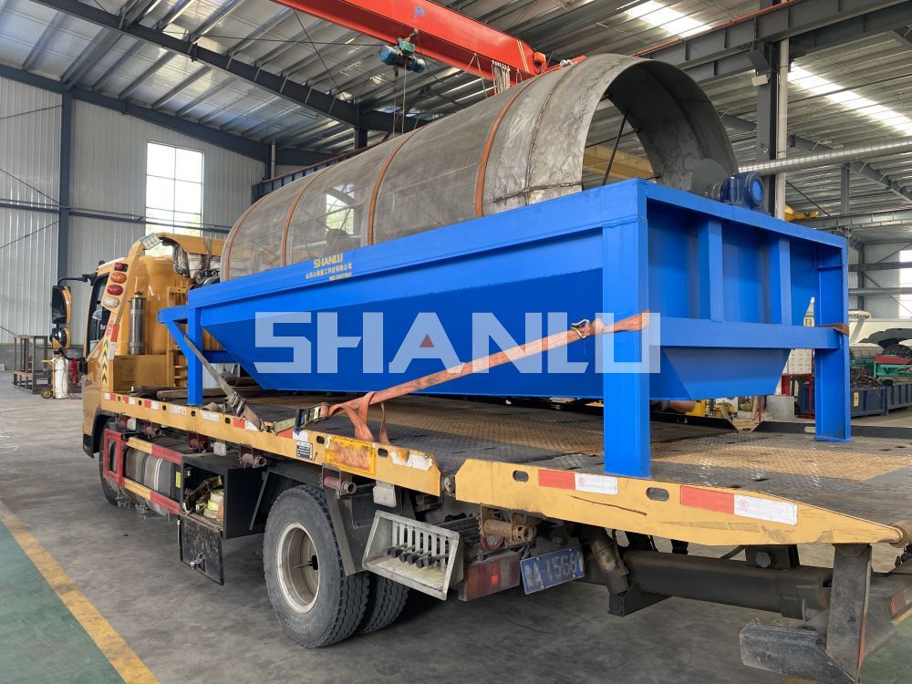 Providing full-process delivery service for YTS1530 trommel screens for feldspar