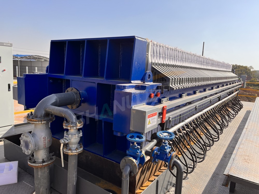 High-Pressure Diaphragm Plate and Frame Filter Press
