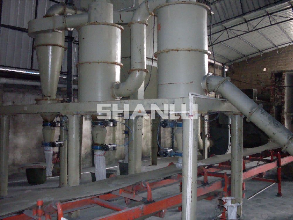Providing full-process on-site services for vertical air classifiers for new ene
