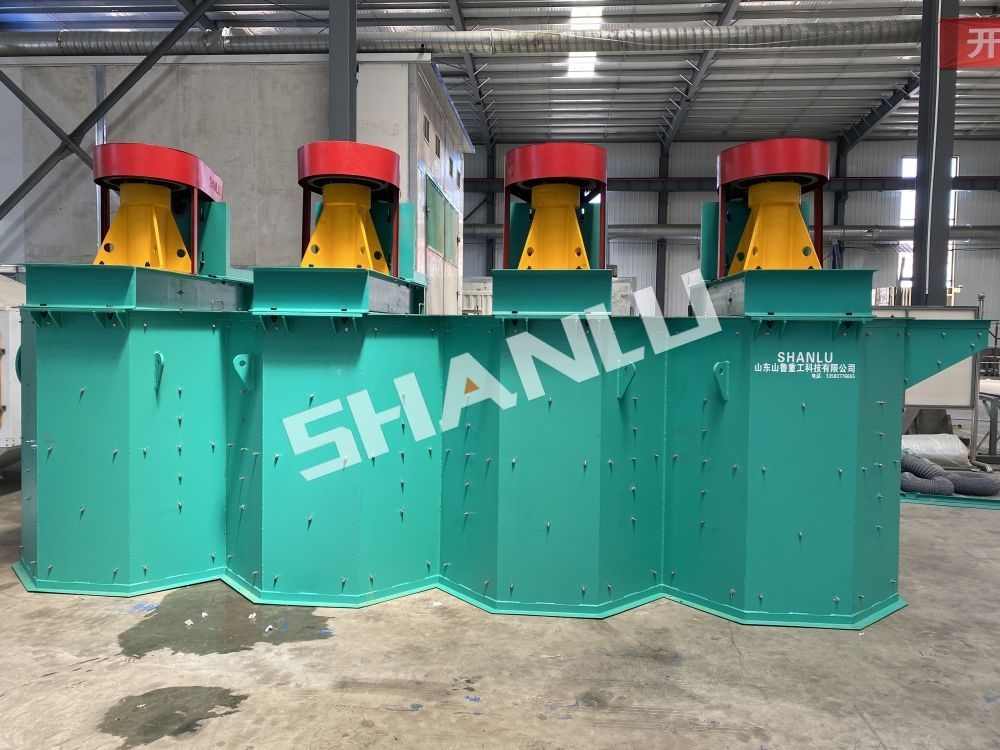 Shanlu provides full-process services for CX2-4 four-cell scrubbing machines for