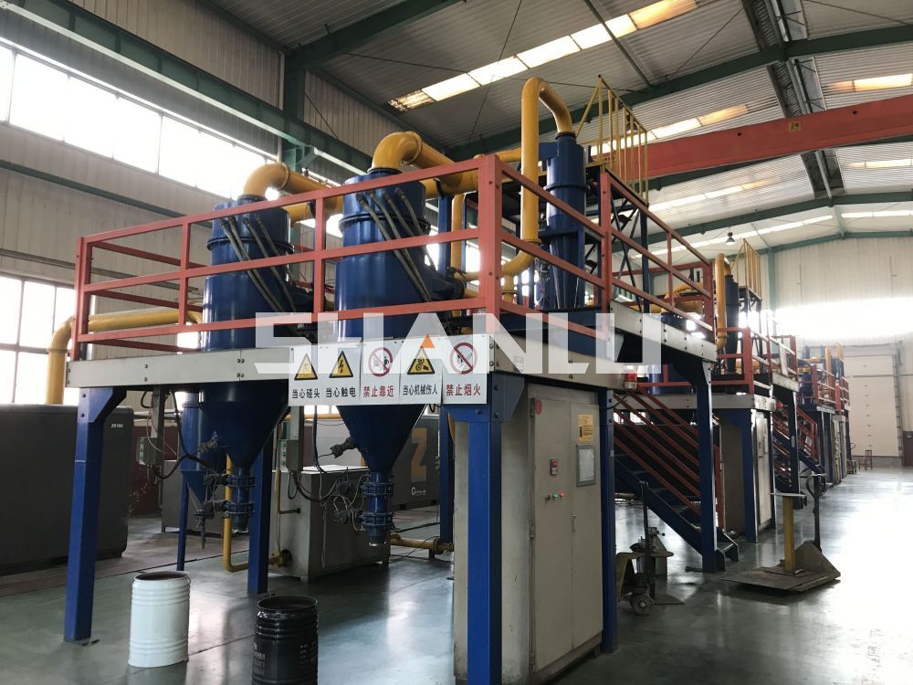 Application of Vertical Air Classifier in Calcium Carbonate Powder Enterprises: 