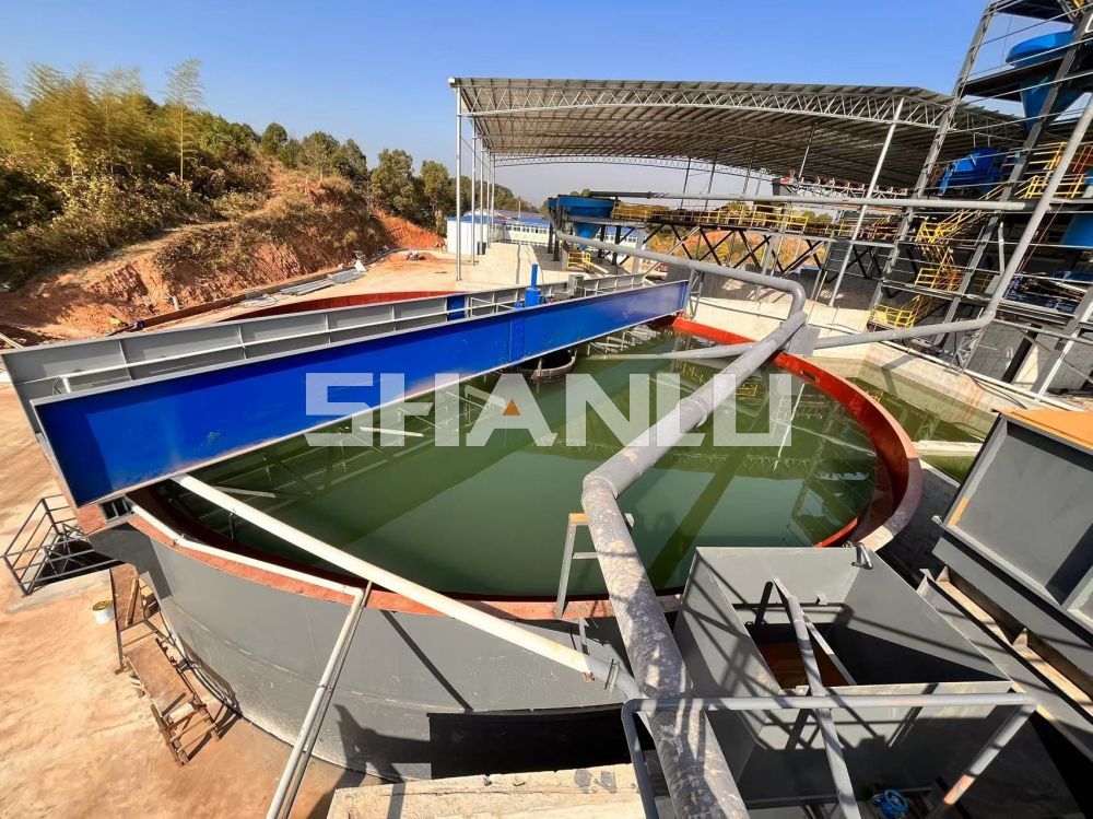 Applying thickeners for quartz sand processing enterprises to achieve stable tai